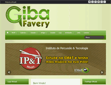 Tablet Screenshot of gibafavery.com.br